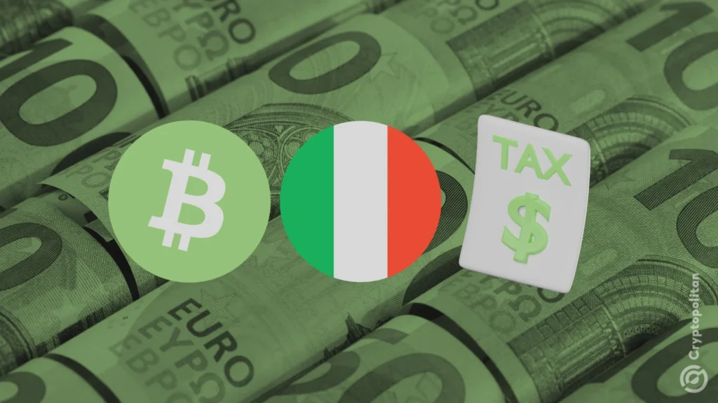 Italy to raise capital gain tax on Bitcoin from 26 to 42