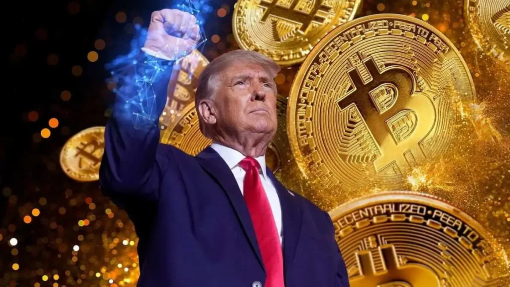 donald trump crypto mining pump