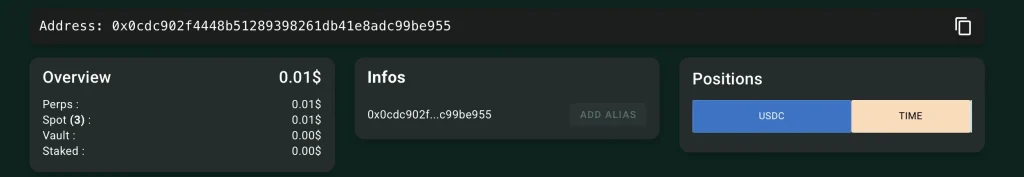 Hackers stole more than $20 million from Hyperliquid trader, gaining access to a private key - Cryptol hypurrscan